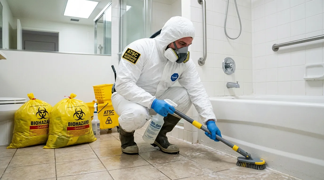 Decontamination equipment deployed for Blood Cleanup in Alamo
